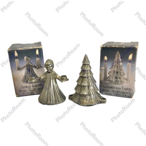 Oneida Holiday Vintage Oneida Silversmiths Angel Christmas Tree
